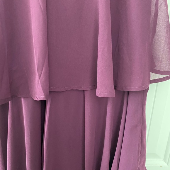 Lulu’s Purple Ruffles Dress - Picture 5 of 5